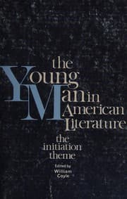 Tapa de The young man in American literature