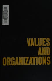 Tapa de Values and organizations