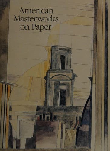 Tapa de American masterworks on paper