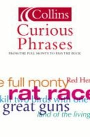 Tapa de Dictionary of Curious Phrases