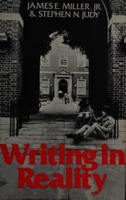 Tapa de Writing in reality