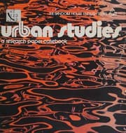 Tapa de Urban studies: a research paper casebook