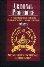 Tapa de Criminal Procedure