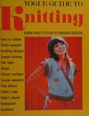 Tapa de Vogue guide to knitting