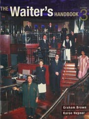 Tapa de The waiter's handbook