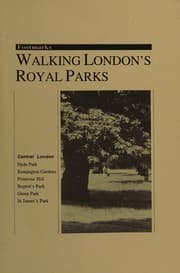 Tapa de Walking London's royal parks
