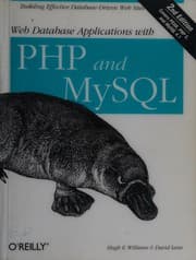 Tapa de Web database applications with PHP & MySQL