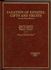 Tapa de Taxation of Estates, Gifts And Trusts