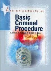 Tapa de Basic criminal procedure