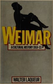 Tapa de Weimar, a cultural history, 1918-1933