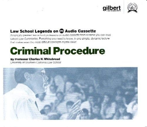 Tapa de Law School Legends Criminal Procedure
