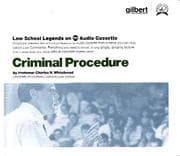 Tapa de Law School Legends Criminal Procedure