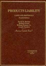 Tapa de Products liability