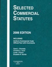 Tapa de Selected Commercial Statues 2006