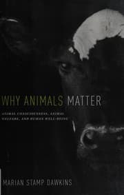 Tapa de Why animals matter