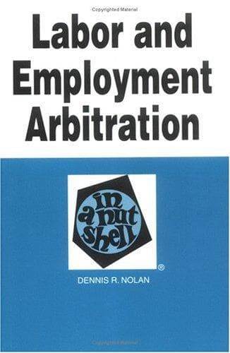 Tapa de Labor and Employment Arbitration (Nutshell Series.)