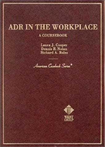 Tapa de ADR in the workplace
