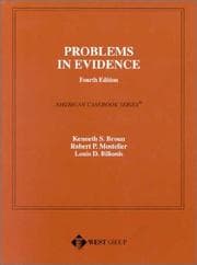 Tapa de Problems in evidence