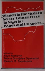 Tapa de Women in the modern sector labour force in Nigeria