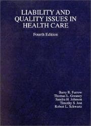 Tapa de Liability and quality issues in health care