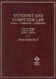Tapa de Internet and Computer Law