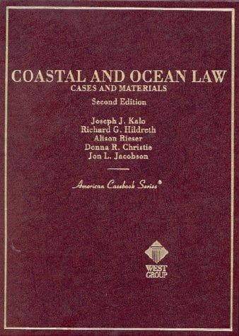 Tapa de Coastal and ocean law