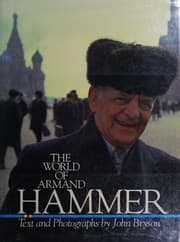 Tapa de The world of Armand Hammer