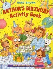 Tapa de Arthur's Birthday Activity Book