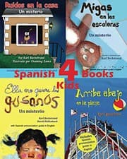 Tapa de 4 Spanish Books for Kids - 4 libros para niños