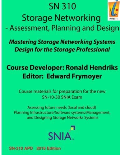 Tapa de Storage Networking Assessment, Planning, and Design