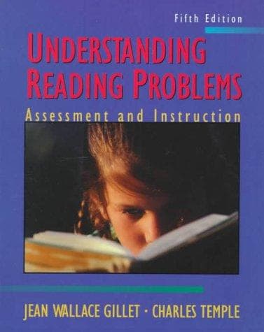 Tapa de Understanding reading problems