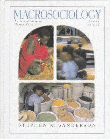 Tapa de Macrosociology