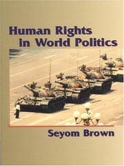 Tapa de Human Rights in World Politics