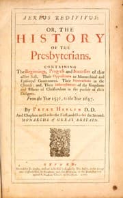 Tapa de Aerius redivivus; or, The history of the Presbyterians