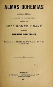 Tapa de Almas bohemias