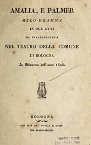 Tapa de Amalia, e Palmer