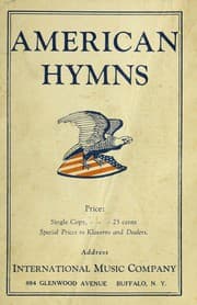 Tapa de American hymns