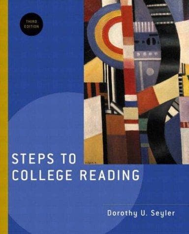 Tapa de Steps to College Reading, Third Edition