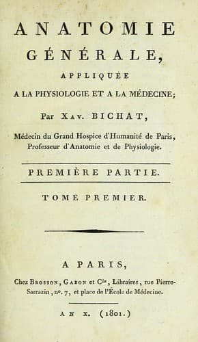 Tapa de Anatomie générale