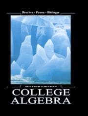 Tapa de College Algebra