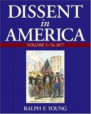 Tapa de Dissent in America, Volume I