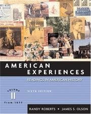 Tapa de American experiences