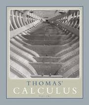 Tapa de Thomas' Calculus Part 1