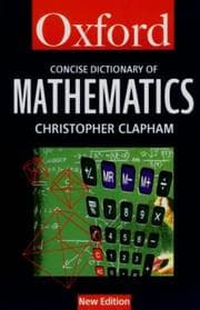 Tapa de The Concise Oxford Dictionary of Mathematics