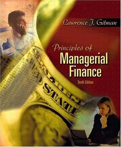 Tapa de Principles of Managerial Finance