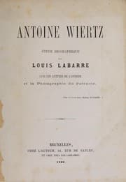 Tapa de Antoine Wiertz
