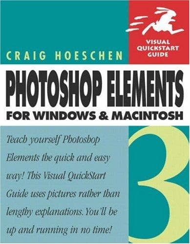 Tapa de Photoshop Elements 3 for Windows & Macintosh