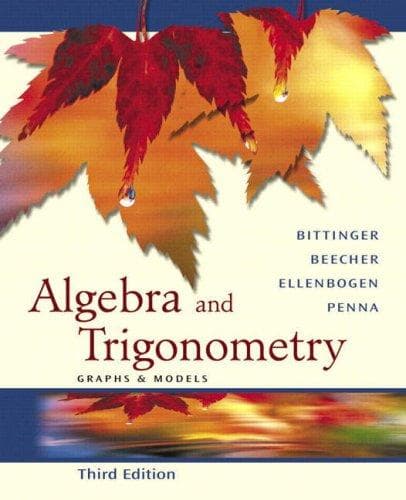 Tapa de Algebra and trigonometry