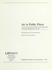 Tapa de Art in public places
