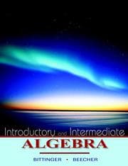 Tapa de Introductory and intermediate algebra